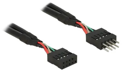 Immagine prodotto di DELOCK USB Verl. Pinheader 10Pin -> 10Pin St/Bu 0.10m