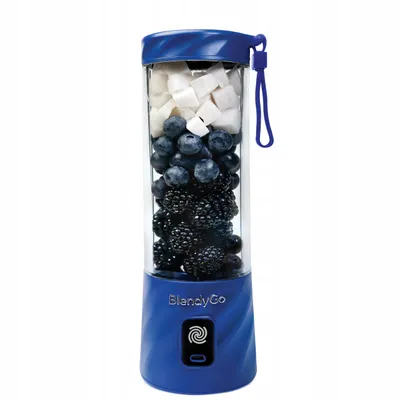 Zdjęcie produktu dla Blendygo 3 Blender Bezprzewodowy Kielichowy Przenośny 550Ml Granatowy