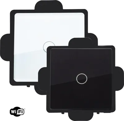 Produktbild von Schalter WiFi Touch Simpel Modern Weiß