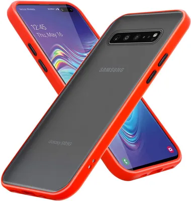 Zdjęcie produktu dla Cadorabo DE-148931, Samsung, Samsung Galaxy S10 4G, Czarny, Czerwony
