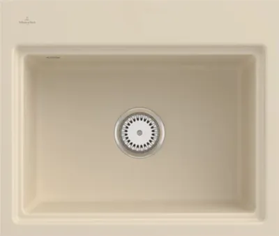 Produktbild von Villeroy & Boch Keramikspüle 33661FFU, Subway Style 60 S Flat Flächenbündige Spüle - inkl.