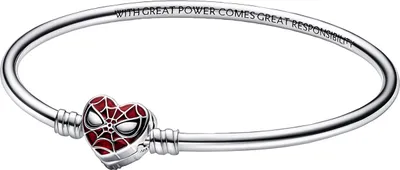Produktbild von PANDORA Moments Armreif Marvel Spider-Man aus 925er Silber