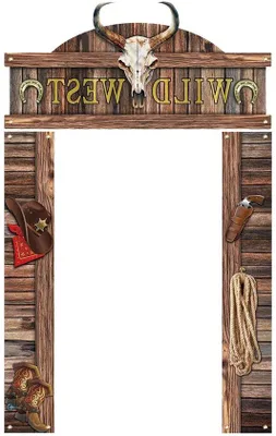 Productafbeelding van Wildwest-thema feest met fotorekwisieten