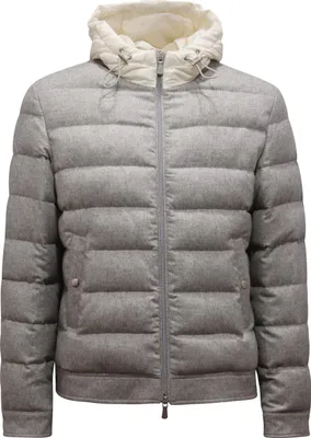 Produktbild von N4298 Piumino Uomo Eleventy Mann Seide/Kaschmir Daunenjacke