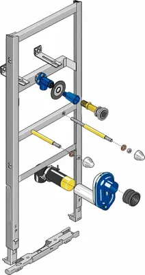 Obrázek produktu pro Geberit Huter Montážní prvek pisoáru pro Caprino 4106.1, 1 ks.