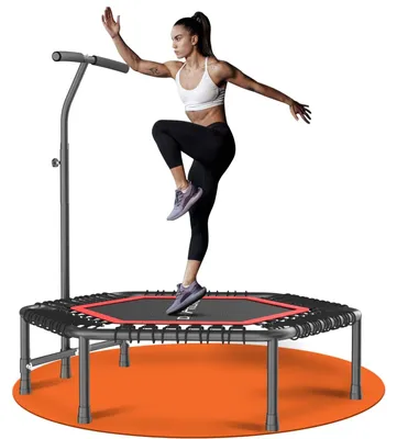 Immagine prodotto di Trampolino fitness - Manubrio regolabile - Ø 114 cm - 150 kg