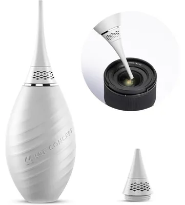 Productafbeelding van Blazerbalg, camera, reiniging, sensor, objectief, lange, korte, nozzle, wit