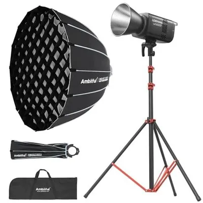 Zdjęcie produktu dla Lampa LED 220W do studia oświetlenie wideo softbox statyw profesjonalne