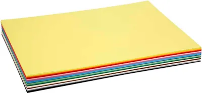Produktbild von Colortime Farbiger Karton, A2 420x600 mm, 180 gr, 20 Blatt, verschiedene Farben