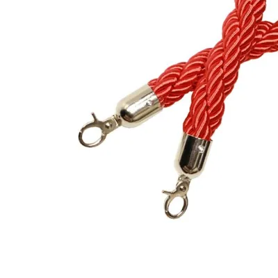 Produktbild von VIP/Absperrpfosten Seil Rot Silber - Absperrpfosten - Absperrpfosten kaufen - VIP Absperrpfosten - Luxus Absperrpfosten -