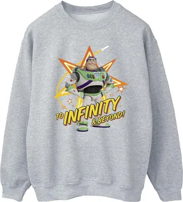 Produktbild von Disney - "Toy Story To Infinity" Sweatshirt für Herren BI50045 (S) (Grau)