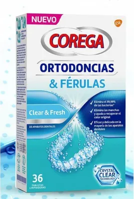 Produktbild von Corega Kieferorthopädie & Schienen 36 Tabletten