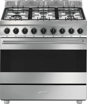 Immagine prodotto di Smeg Master B91GMX2 Cucina Gas Classe A Acciaio Inossidabile