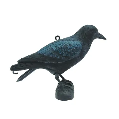 Produktbild von Ubbink Tierfigur Krähe Schwarz 27 cm 1382523