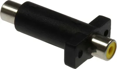Produktbild von Lyndahl LKPA022GB Cinch Adapter für Frontplatteneinbau, gelb