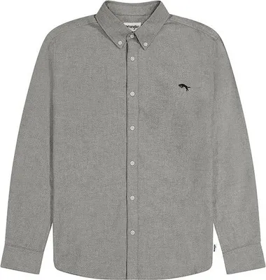 Immagine prodotto di Wrangler Oxford camicia a maniche lunghe grigio L uomo grigio L