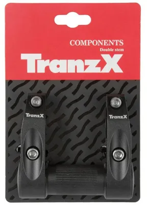 Produktbild von TranzX Doppelklemm-Adapter, black