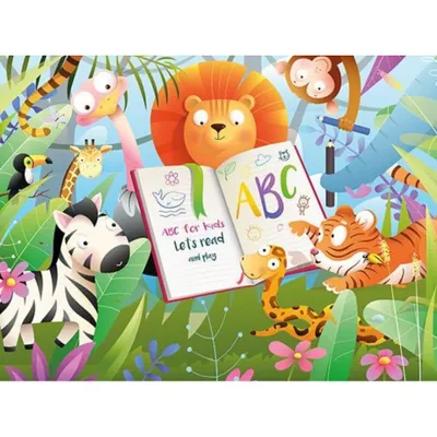 Produktbild von ART PUZZLE Holzpuzzle Waldschule 100 Teile