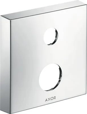 Immagine prodotto di hansgrohe AXOR rosace de rallonge, carrée, 2 trous, 14967000, 14967000