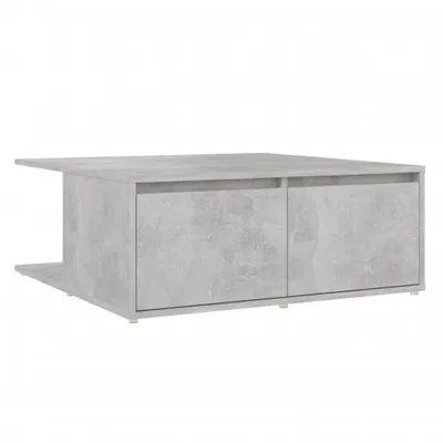 Obrázok produktu pre vidaXL Konferenčný stolík Concrete Grey 80x80x31 cm Drevo Materiál