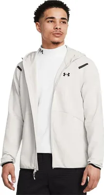 Produktbild von Under Armour Ua Unstoppable Flc Fz Hd Eu - summit white, Größe:XL