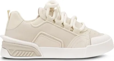 Produktbild von Damen Turnschuhe Schnürung Sneaker Kunstleder Freizeitschuh Komfort Sportschuhe Gr.38