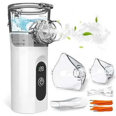 Zdjęcie produktu dla Inhalator nebulizator ultracichy dla dorosłych dzieci rozpylacz mesh USB