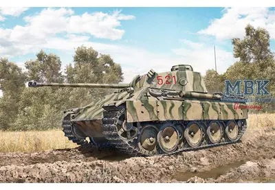 Zdjęcie produktu dla ITALERI IT90290 Czołg Panther wersja D