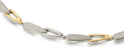 Produktbild von Boccia Damen Collier 08039-02 Titan bicolor goldplattiert