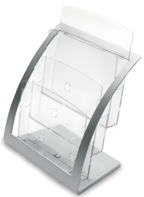 Produktbild von deflecto Prospekthalter Contemporary DIN A4 schwarz