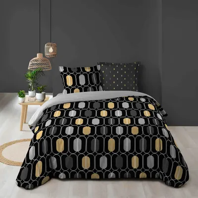 Obrázok produktu pre Obliečka na prikrývku Oval Shapes 240 cm x 220 cm