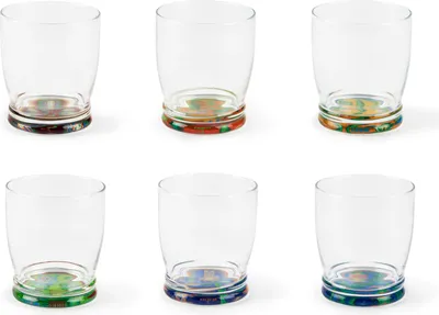 Image de Excelsa Set de 6 Verres à eau Gipsy Soul Verre 34 cl Coloré