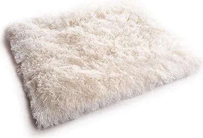 Produktbild von Katzenbett, waschbares Katzenbett für Katzen im Innenbereich, Haustierbett, innovatives Design, sicher wärmend, bequeme Schlafoberfläche，Weiß