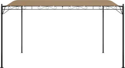 Produktbild von vidaXL Markise Taupe 4x3 m 180 g/m² Stoff und Stahl
