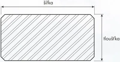 Obrázek produktu pro Dřevěný hranol konstrukční KVH Si 100 x 100 x 2500 mm smrk hoblovaný