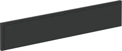 Produktbild von Küchenfront Vicco R-Line Anthrazit Landhaus 59.6 x 11.2 cm Möbelfront für den Herdumbauschrank, Model 37194