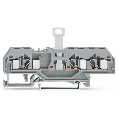Produktbild von WAGO 3-Leiter-Trennklemme 4qmm 281-683 grau 0,08-4qmm 400V 6kV