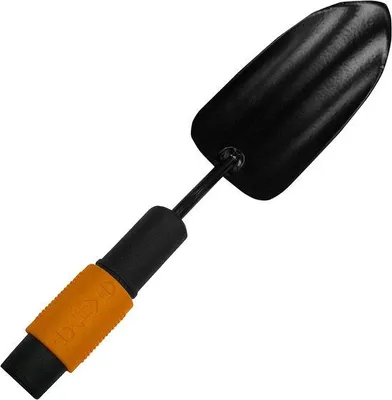 Image de Outil de jardinage noir et orange, 315 cm, tige en acier