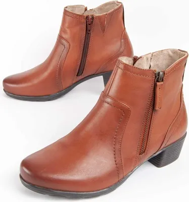 Produktbild von Purapiel Absatzstiefelette Botilina4 Braun