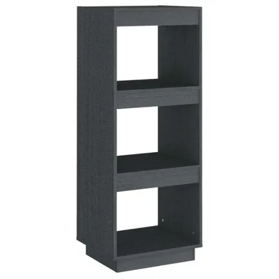 Produktbild von "2026 MODERNE" Bücherregal - Standregal - Wohnzimmerschrank -/Raumteiler Grau 40x35x103 cm Massivholz Kiefer - Lagerregal Bücherregale CC5750795