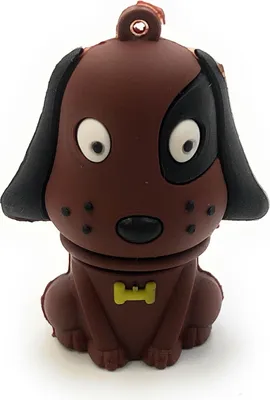 Produktbild von Onwomania Hund sitzend niedlich braun Funny USB Stick 8 GB USB 2.0