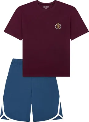 Produktbild von Schiesser Schüler Jungen Schlafanzug kurz Gr. 140 pflaume