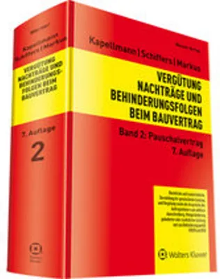 Immagine prodotto di Vergütung, Nachträge und Behinderungsfolgen beim Bauvertrag