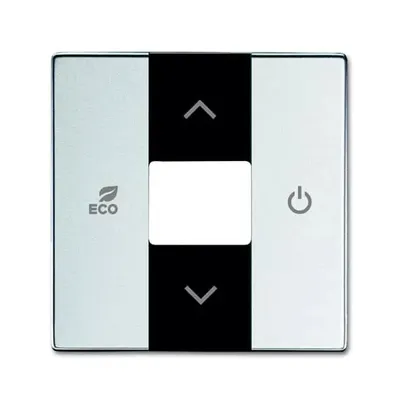 Produktbild von Busch-Jaeger 6235-83 Zentralscheibe, für Raumtemperaturregler alusilber