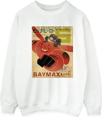 Produktbild von Disney - "Big Hero 6" Sweatshirt für Herren BI15046 (XXL) (Weiß)