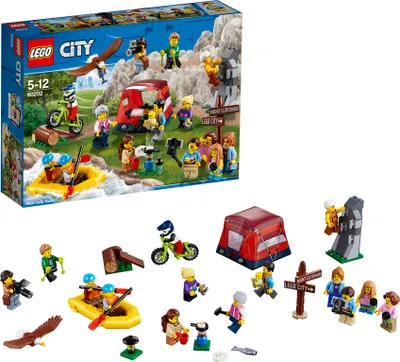 Produktbild von LEGO® City Stadtbewohner – Outdoor-Abenteuer 60202