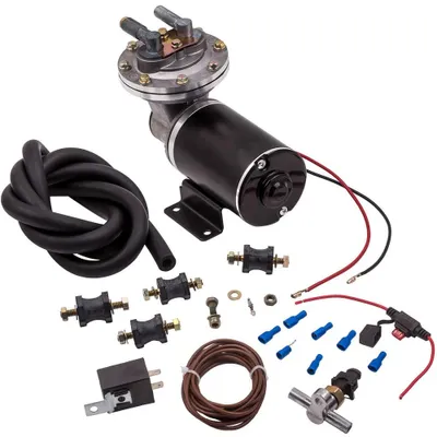 Produktbild von Elektrische Vakuumpumpe - Unterdruckpumpe für Bremskraftverstärker - 12 V - mit Relais - universell für Auto
