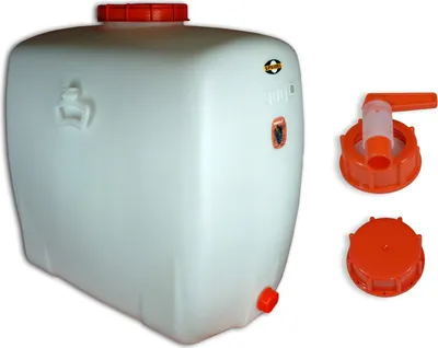 Produktbild von Speidel Most- und Getränkefass 200L oval mit Zubehör Auslaufhahn & extra Verschlussdeckel lebensmittelecht