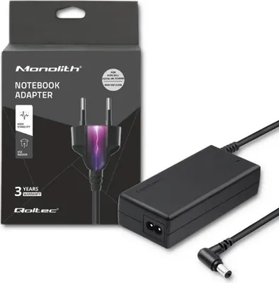 Produktbild von Qoltec Laptop-Netzteil 65W | 20V | 3,25A | 5,5*2,5 | + Stromkabel