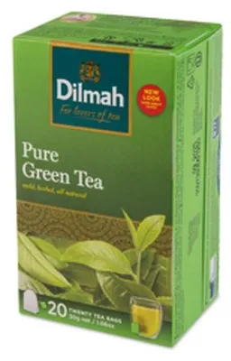 Zdjęcie produktu dla Dilmah Pure Green Tea 20x1,5 g